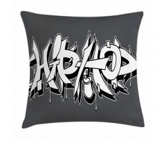 Urban Grafitti Spray Pillow Cover