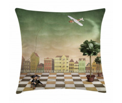 Puppynd Toy Plane Pillow Cover