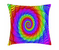 Contemporary Psychedelic Pillow Cover