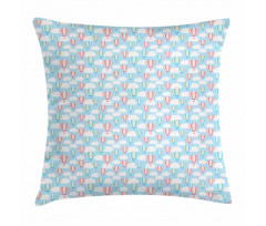 Heart Shape Basket Pillow Cover