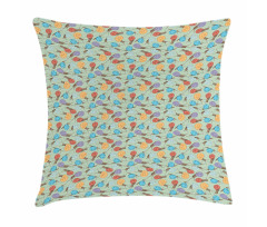 Snails and Mollusks Pillow Cover