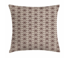 Abstract Lotus Ornament Pillow Cover