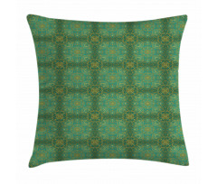 Rich Curly Ornaments Pillow Cover