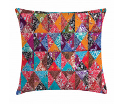 Colorful Traditional Pillow Cover