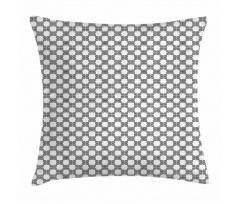 Curved Lines Mosaic Pillow Cover