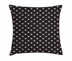 Grungy Stars Rays Theme Pillow Cover