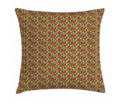 Dandelions and Sparrows Pillow Cover
