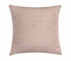 Ottoman Curls and Dots Pillow Cover