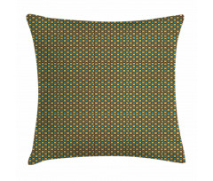 Geometric Tile 70s Style Pillow Cover