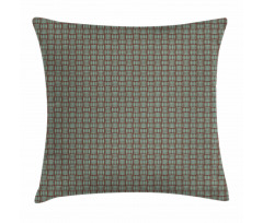 Retro Grid Lines Pillow Cover