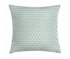 Pastel Rhombus Retro Pillow Cover