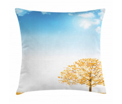 Pastoral Maple Tree Pillow Cover