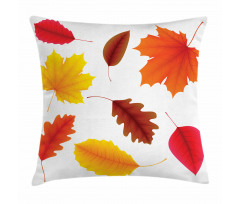 Autumn Foliage Flora Pillow Cover