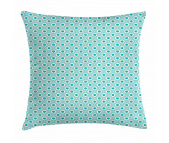 Apples Dots and Flowers Pillow Cover