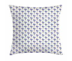 Minimalist Boat Design Pillow Cover
