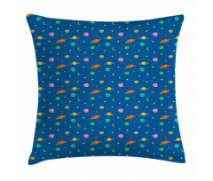 Planets and Stars Pillow Cover