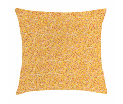 Autumn Leaf Spirals Pillow Cover