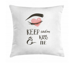 Popular Phrase Pillow Cover