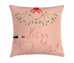 Romantic Christmas Pillow Cover