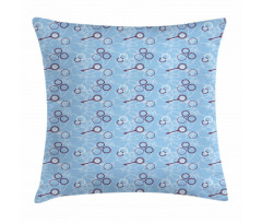Keys Gears and Chains Pillow Cover