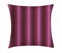 Zigzag and Hearts Pillow Cover