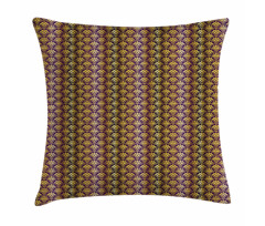 Peacock Motif Pillow Cover