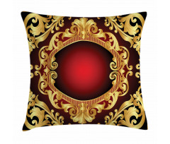 Frame Baroque Pillow Cover