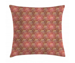 Swirly Oriental Pillow Cover