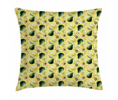 Watercolor Summer Food Pillow Cover