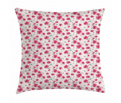 Summer Poppies Pillow Cover