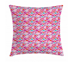 Hearts Swirls Pillow Cover