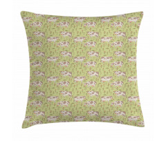 Cheerful Livestock Theme Pillow Cover