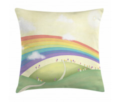 Fairytale Countryside Pillow Cover