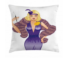 1930s Style Blondie Pillow Cover