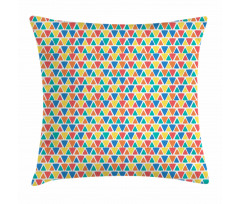 Triangular Ornamentation Pillow Cover