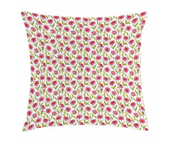 Fresh Organic Echinacea Pillow Cover