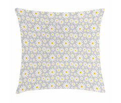 Chamomile Petals Image Pillow Cover