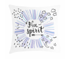 Starburst Free Spirit Pillow Cover