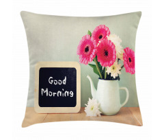 Fresh Flowers Morning Pillow Cover
