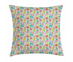 Butterflies and Bees Pillow Cover