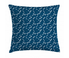 Winged Animals Pillow Cover