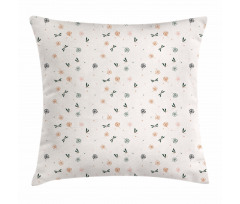 Bugs and Dandelions Pillow Cover
