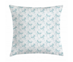 Parsley Leaves Bugs Pillow Cover