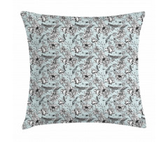 Bugs and Daises Pillow Cover