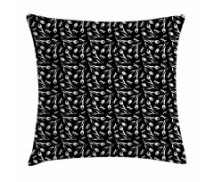 Dragonfly Tulip Pillow Cover