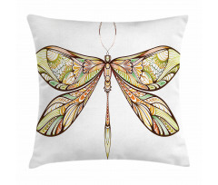 Colorful Bug Design Pillow Cover