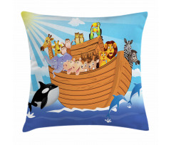 Dolphins Animals Ancient Pillow Cover
