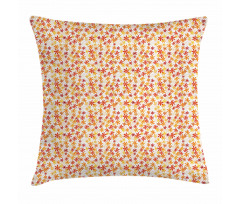 Fall Nature Blossoms Pillow Cover