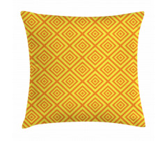 Rhombus Grid Pillow Cover