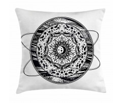 Orbital Hoops Pillow Cover